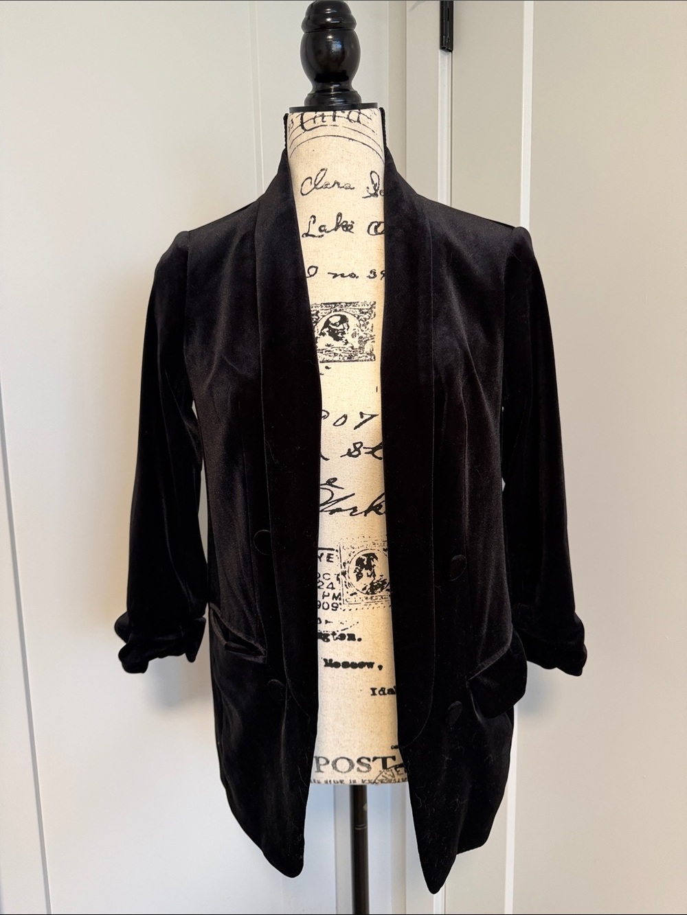 Express Velvet Blazer